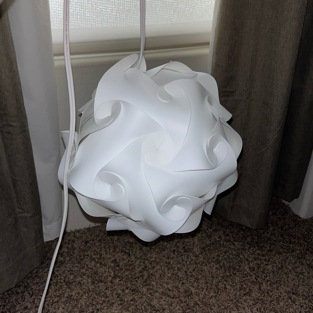 Hanging Geometric Lamp Shape